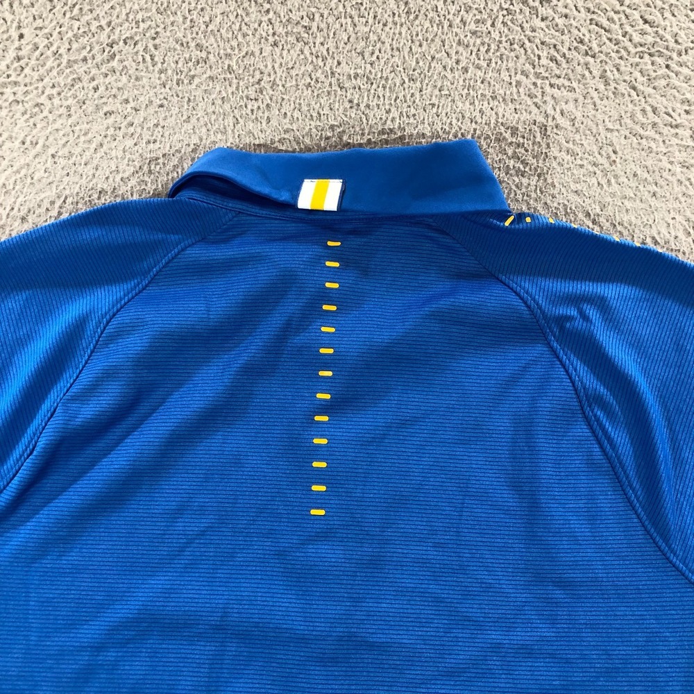 UCLA shirt womens L blue college logo under armour polo shirt - Picture 15 of 16